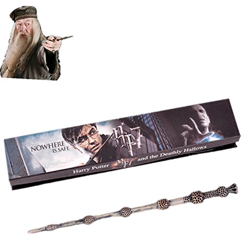 Albus Dumbledore Wand.Replica Cosplay Wand in a Special Gift Box! Feel yourself a wizard!