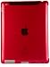 Kuzy – iPad2 RED Crystal Case Smart Cover for Apple iPad 2 16GB, 32GB, 64GB Wi-Fi 3G (2nd Generation)