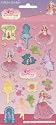 Barbie - 12 Dancing Princesses - Foil Sticker Pack - Sticker Style