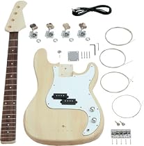 Saga PB-10 P-Bass-Style Electric Bass Guitar Kit