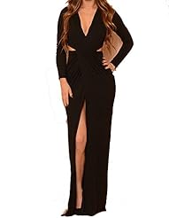 Sexy V-neck Cocktail Jersey/Polyester/Spandex Long Sleeves Summer Bandage Dress/Club Dress/Party Dress 