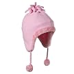 Girls' Cherokee&reg; Fleece Peruvian Hat - Pink