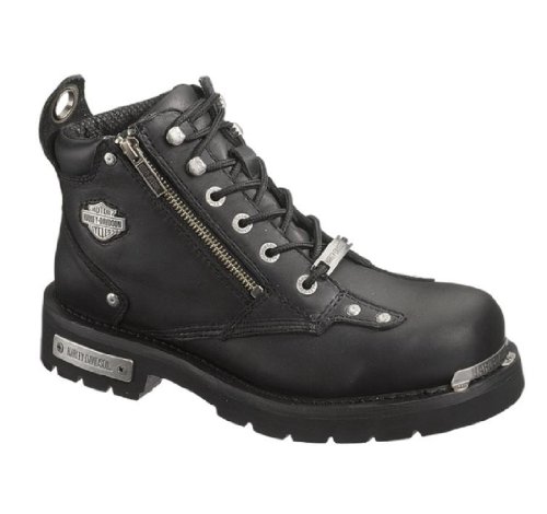 Harley-Davidson® Havoc 5-Inch Pull/Zip Black Boots. D91639