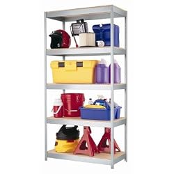 1000 Series 72" H Five Shelf Shelving Unit