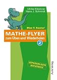Dino T - Saurus Mathe-Flyer 2 zum &Uuml;ben und Wiederholen - Themenbereiche: Statistik und Wahrscheinlichkeitsrechnung, Quadratische Gleichungen und .. - Grundwert - Kopiervorlagen Mathematik - Ulrike Kl&ouml;ckner, Hans J. Schmidt