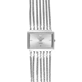 AK Anne Klein Ladies Silver-Tone Bracelet Watch # 10-7209SVSV by AK Anne Klein