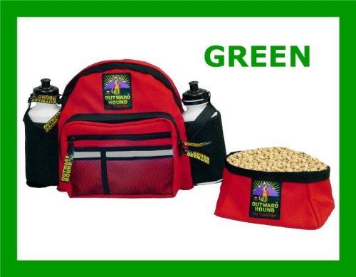 GREEN - Outward Hound Day Hike Fanny Pack