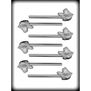 1 3 4 pony head sucker Hard Candy Mold: 1 Count by CKP