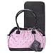 Baby Essentials Embroidered Dot Diaper Bag, Pink