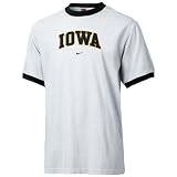 Nike Iowa Hawkeyes White Classic Ringer T-shirt
