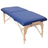 Moori Portable Massage Table - Quickship Package: Fabric Color-Blue