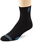 Zoic Men's Sock It To Ya Cycling Socks (Black/Brilliant, Large/X-Large)