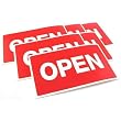 6 Open Signs Window Business Display Showcase Message