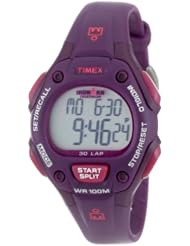 Timex Womens T5K7569J Ironman Traditional 30-Lap Plum Resin Strap Watch