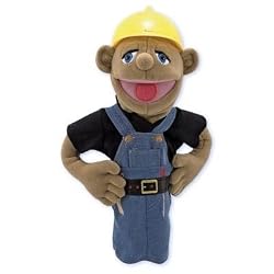 Melissa & Doug Construction Worker Puppet