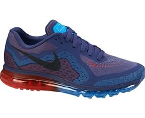 NIKE Air Max 2014 Men's Running Shoe, Purple, UK6