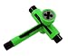 Reflex Utilitool Universal Skate Tool 8 in One Tool GREEN Adjusts Action Nut Axle Wheel Nut Plate Mounting Nut Also Press or Remove Bearings Repair Stripped Threads on 8mm Axles Roller Derby Skaters