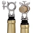 Saint and Sinner Wine Bottle Stoppers Set