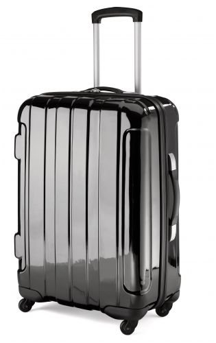 Addex grosser Hartschalen Trolley schwarz