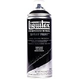Liquitex Professional Spray Paint 12-oz, Carbon Black