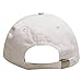 Unisex C104 Donald Trump with Flag Cotton Baseball Cap White