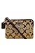coach Women's Signature Jacquard Corner Zip
