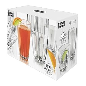 16 pc Aztec Set by Libbey