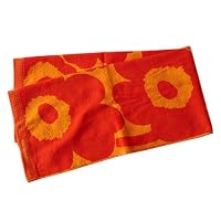 marimekko マリメッコ UNIKKO ウニッコ バスタオル / オレンジ