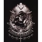 Professionally Framed Amor Sagrado (Sacred Love) Art Poster Print - 16x20 with RichAndFramous Black Wood Frame