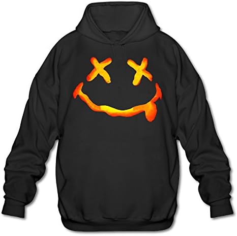 Boro Lin Men's Halloween Costumes Ideas Pumpkins Hoodies Size L Black