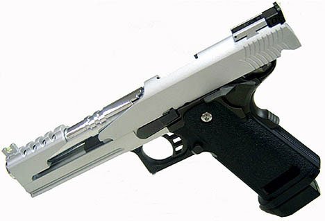 WE Silver Dragon Full Metal 1911 Gas Blowback Airsoft Guns