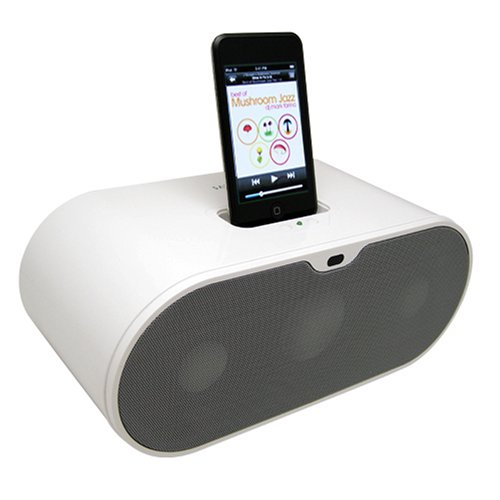 iPod HI-FI Audio System Speakers with Remote (White)