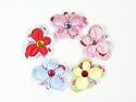 "Sweet Lil' Butterfly" Baby Girl & Toddler Mini Hair Clips - Set of 5