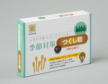 季節対策 つくし飴 10粒入