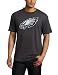 NFL Men's Philadelphia Eagles Vintage Logo III Short Sleeve Basic Tee (Charcoal Heather, Small)