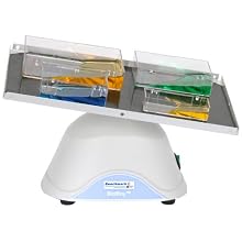 Benchmark Scientific B3D1008 Mini BlotBoy 3-Dimensional Low Speed Gyratory Rockers with Flat Mat, 10.5" Width x 8" Height x 7.5" Depth, 4lbs Load Capacity
