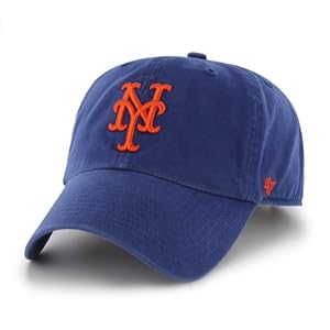 MLB New York Mets '47 Clean Up Adjustable Hat, Royal, One Size