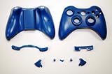 Blue Xbox 360 Controller Replacement Shell w/ Full Button Set