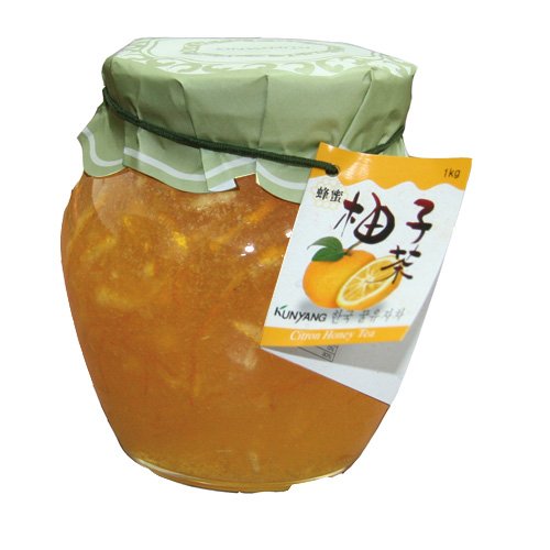 健养 蜂蜜ゆず茶 1kg■韩国食品■饮料\/韩国茶