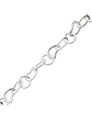 Sterling Silver Bracelet - 7.75 Inch