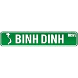 New  Binh Dinh Drive - Sign / Signs  Vietnam Street Sign City