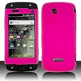 Pink Hard Plastic Rubberized Case Cover for Samsung Sidekick 4G T839