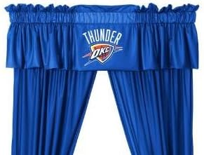 Oklahoma City Thunder NBA Basketball Valance
