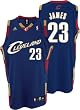LeBron James Jersey: adidas Navy Swingman #23 Cleveland Cavaliers Jersey