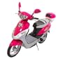 X-Treme Scooters Electric Bicycle Scooter Moped (Pink)