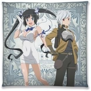 Minnano-Kuji Is It Wrong to Try to Pick Up Girls in a Dungeon Bell@Hestia Familia Myth B Award queue Cushion by Minnano kuji