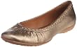 Clarks 20343388 Arizona Sands2, Damen Ballerinas, Schwarz (Black Leather), EU 39, (UK 5.5)