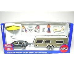 SIKU 2542. - PKW mit Wohnwagen