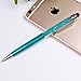 12pcs/pack MengRan® Bling Bling 2-in-1 Slim Crystal Diamond Stylus and Ink Pen(Gold Silver Pink Violet Purple Green)