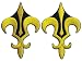 Code Geass Ashford School Male School Uniform Collar Badge Cosplay Accessory